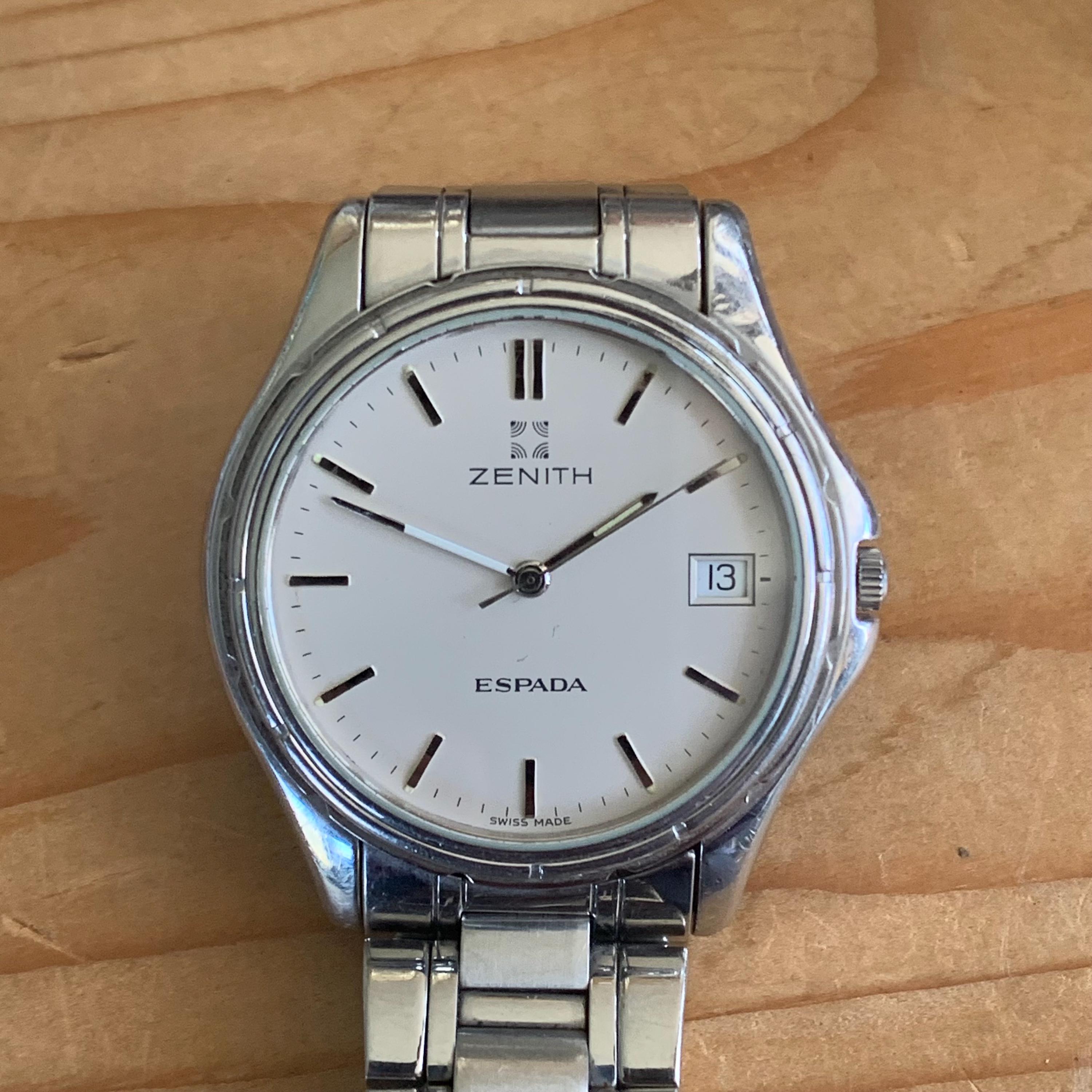 ZENITH ESPADA クォーツ 7石 コンビカラー レディース Vintage Zenith Espada Quartz Watch - Swiss Made Gents Watch - Etsy