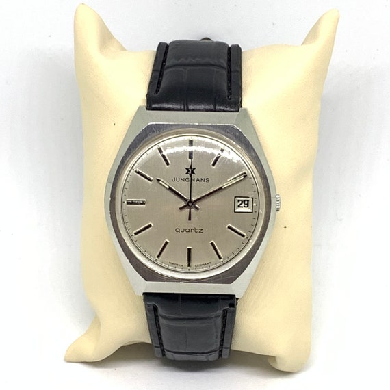 Vintage Watch Rare Junghans Quartz 10 4721 Quartz Watch German Watch Mens Watch Fashion Watch Jewellery Watches Wrist Watches Etsy Canada