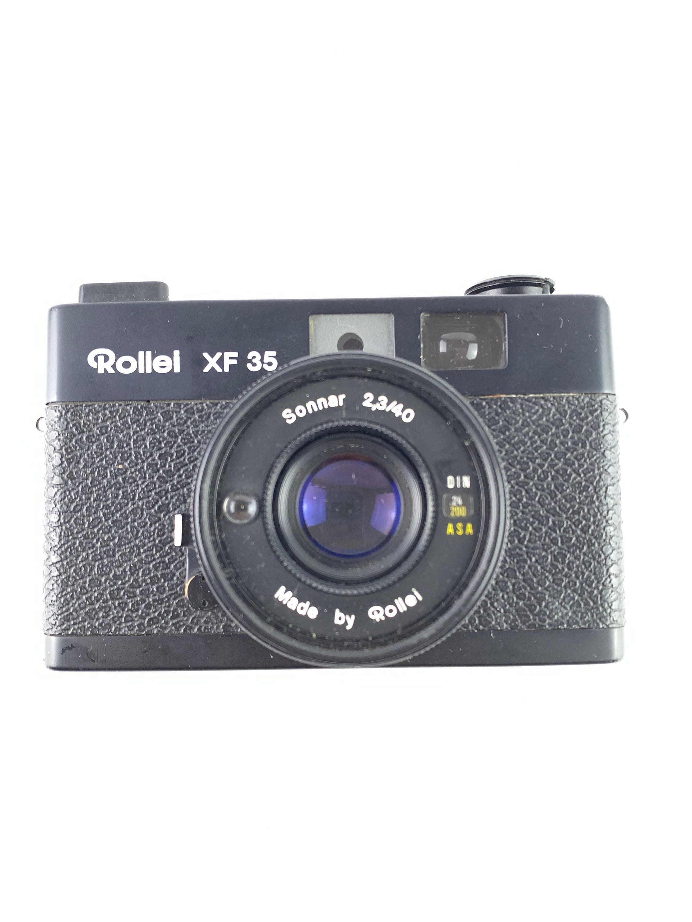 Rollei XF 35：ゾナーレンズ搭載のヴィンテージ35mmフィルムカメラ