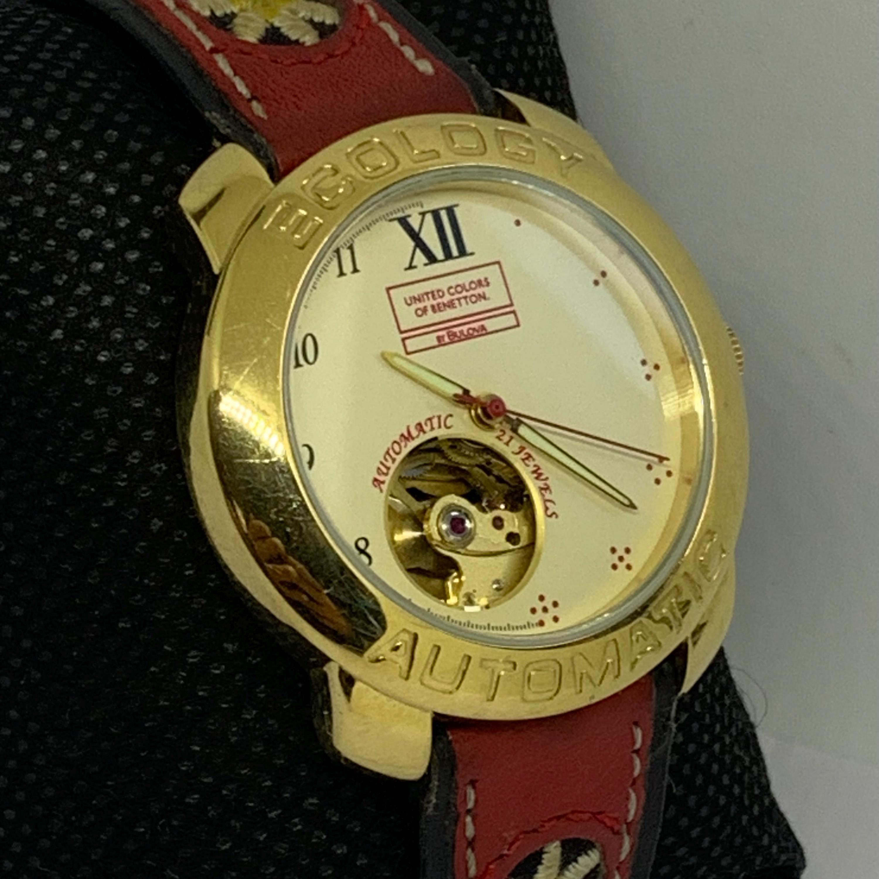 Vintage United Colors of Benetton by Bulova Watch: Ecology