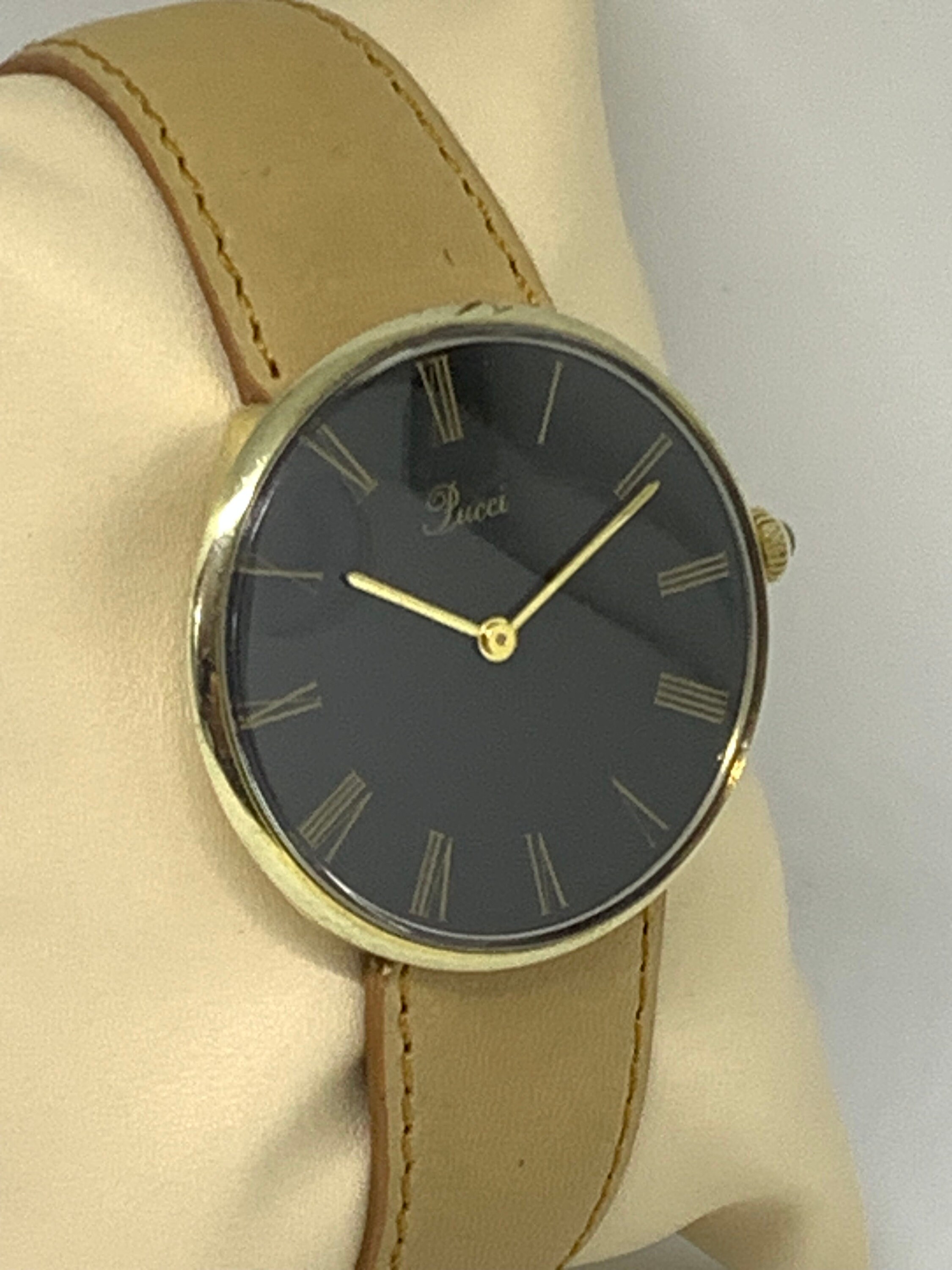 Vintage Watch, Emilio Pucci, Italian Watch, Gents Watch, 60's
