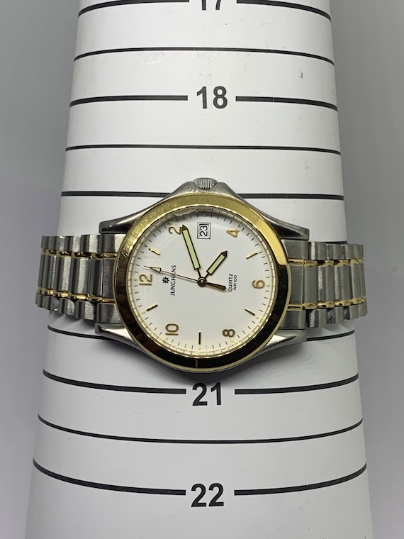 JUNGHANS 製ヴィンテージ 時計クォーツ式（ジャンク） Vintage Junghans Quartz Wr 100 Watch: German Gents Watch - Etsy
