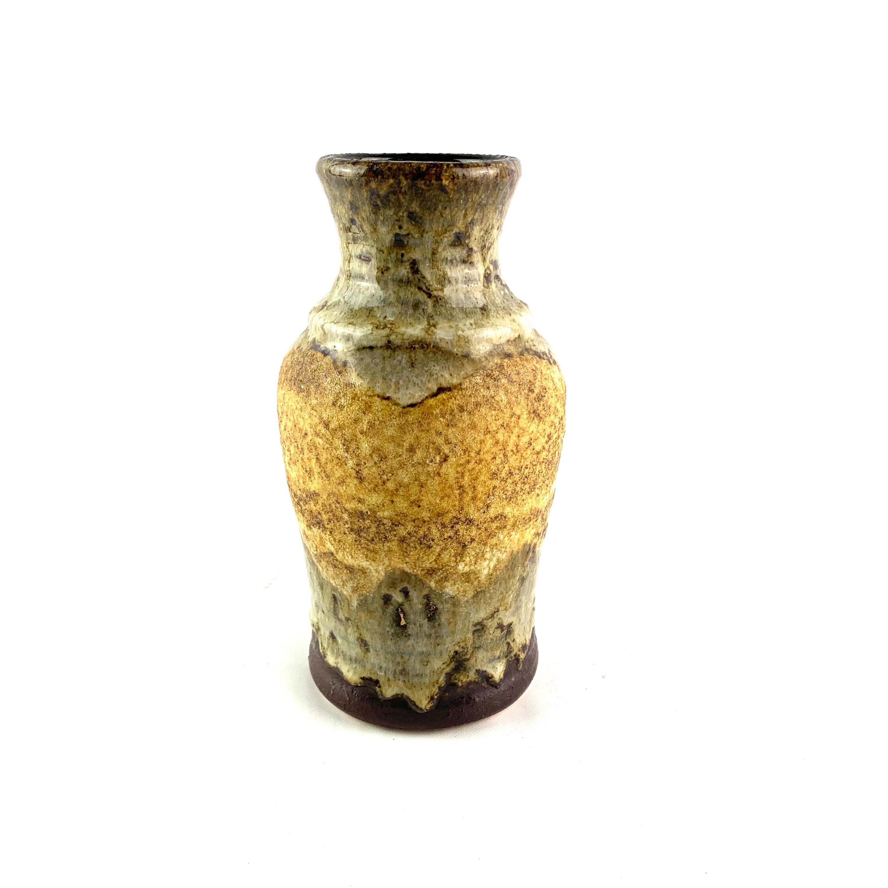 Bay Keramik Vase, 70s West German Fat Lava Pottery, 8 Inch - Etsy