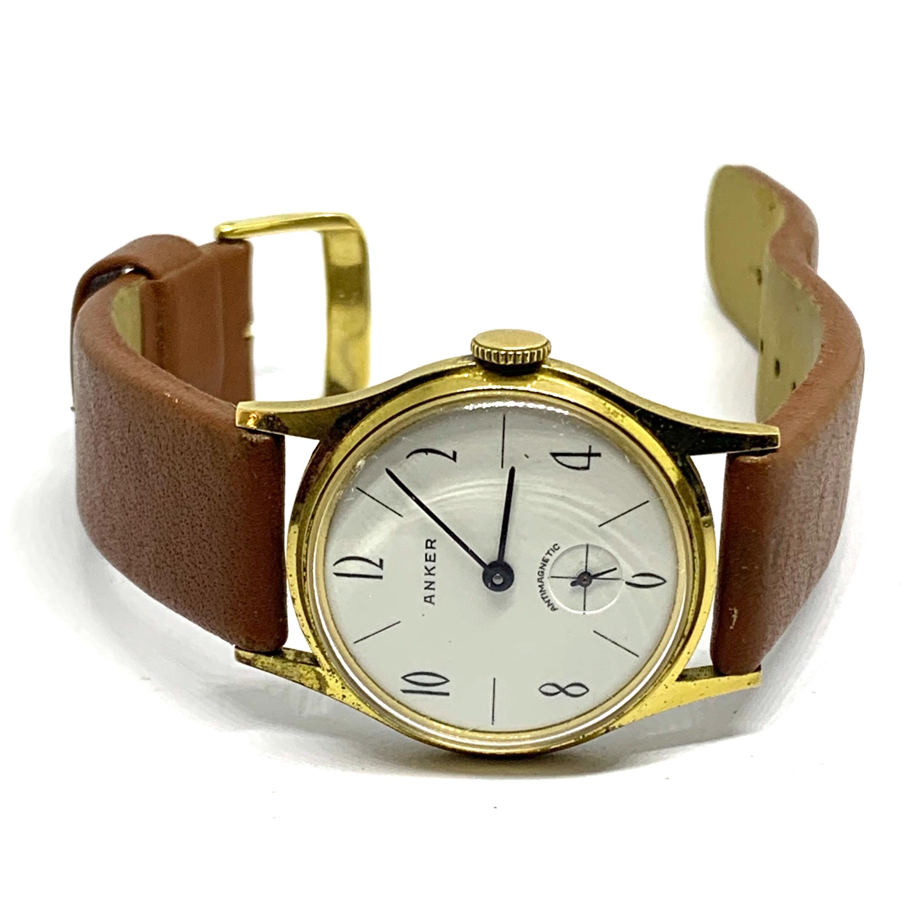スペシャル！アンティーク　アンカー Vintage Anker Antimagnetic Watch: Mechanical Wristwatch From 1960s
