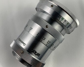 Schneider Kreuznach Tele Xenar 75 mm f/3.8 レンズ（ビュー