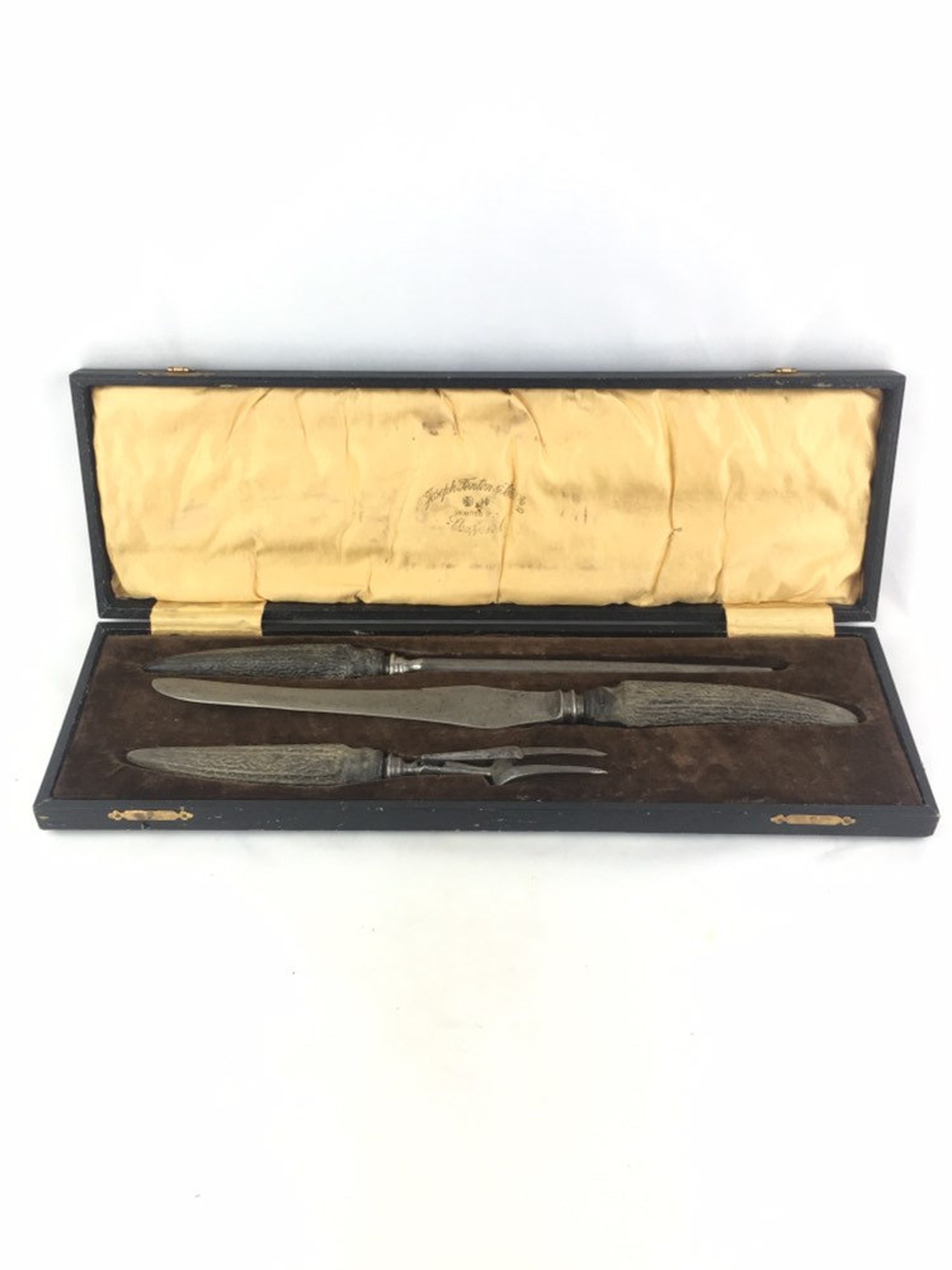 Antique Carving Set Victorian Carving Set British Carving Etsy