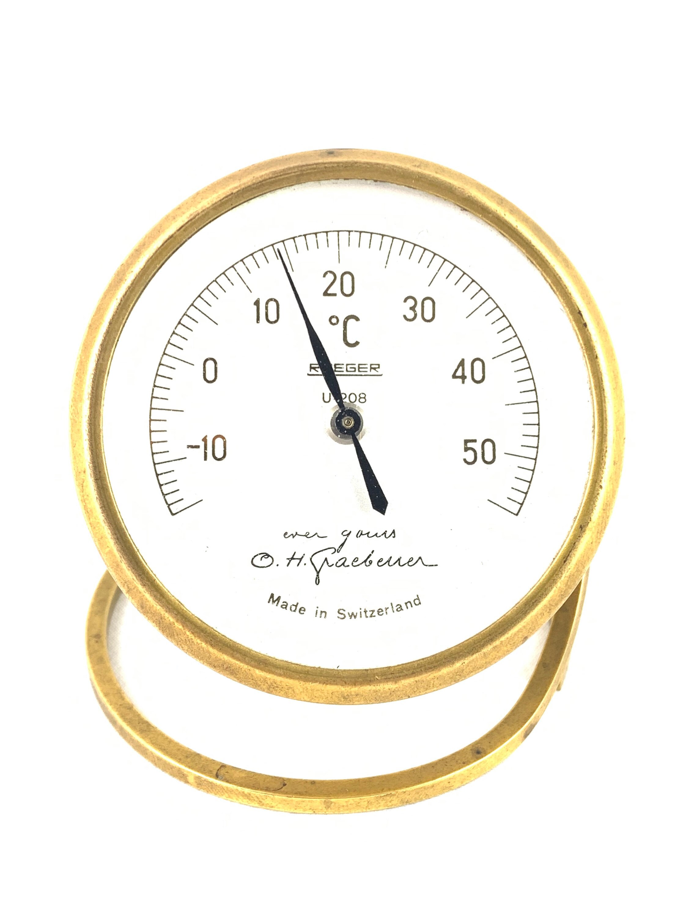 Rare Rueger thermometer Vintage thermometer Swiss Etsy