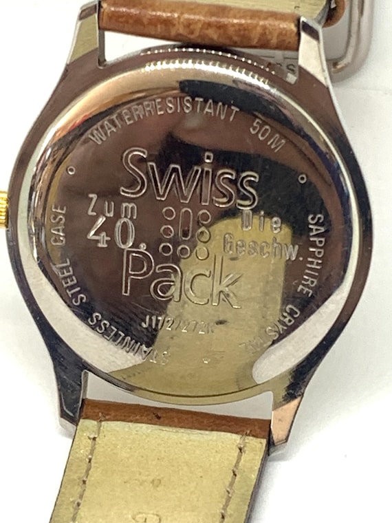 Vintage Tissot PR50 Watch: Swiss Quartz, Brown Leather Strap - Etsy