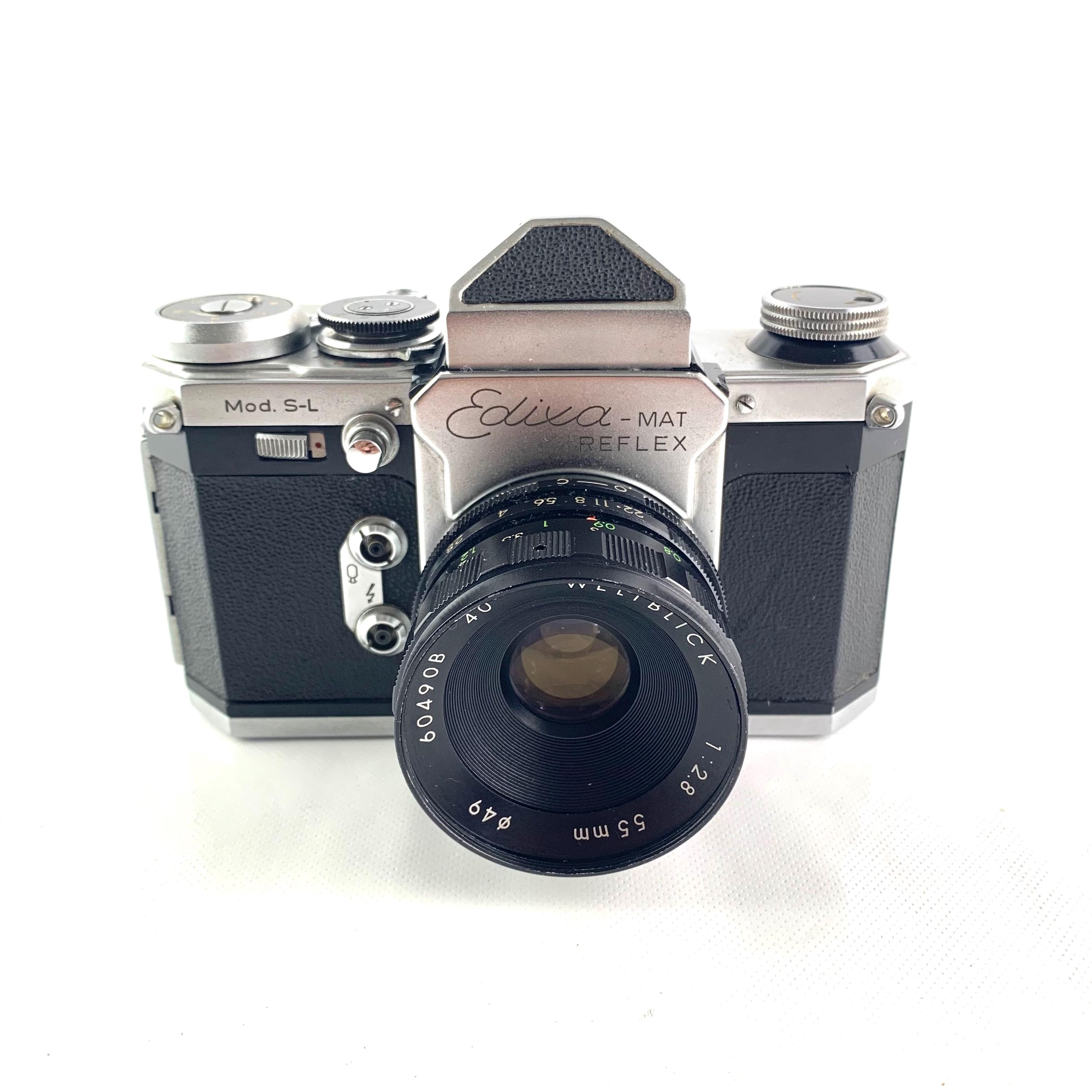 激レア Edixa-MAT REFLEX Mod C-L カメラ 純正キャップ付 Edixa reflex camera - Etsy 日本