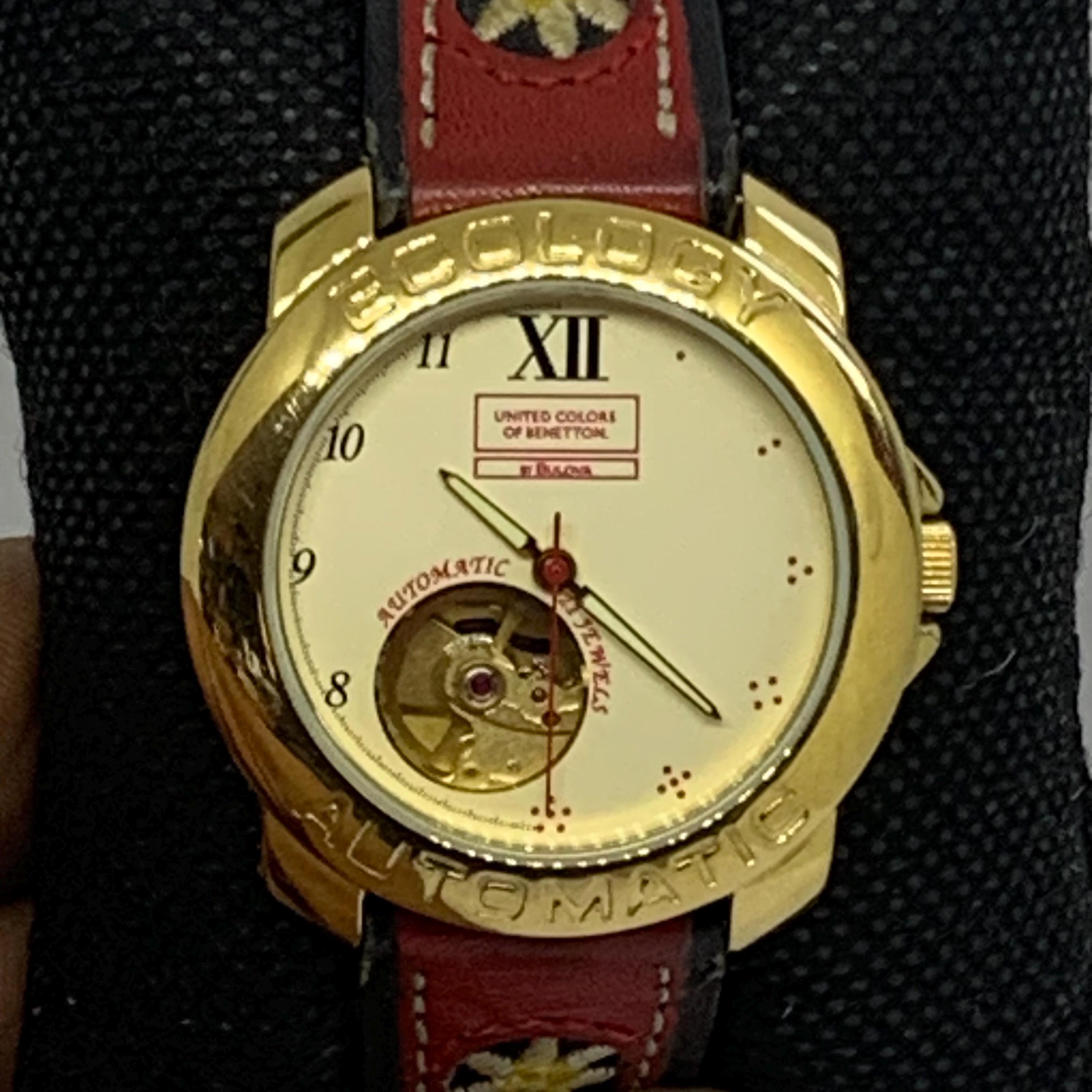 Vintage United Colors of Benetton by Bulova Watch: Ecology