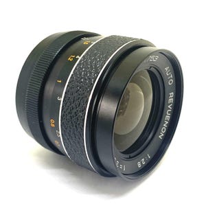 Vintage lens, Auto Revuenon 1:2.8/35mm, Japanese lens, Wide angle, M42 mount, Camera accessories, Visual arts, Photography, Camera lenses