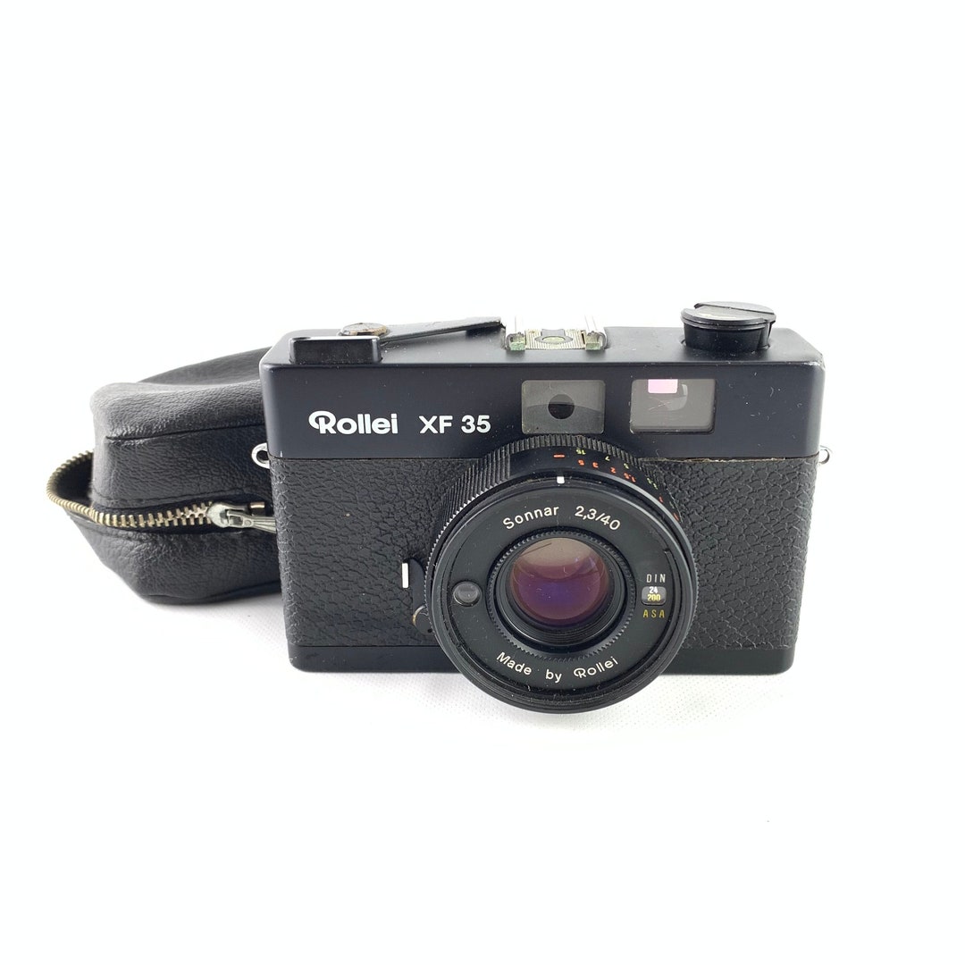 #732★美品★ ROLLEI XF 35 コンパクトフィルムカメラ Rollei XF 35: Vintage 35mm Film Camera With Sonnar Lens - Etsy