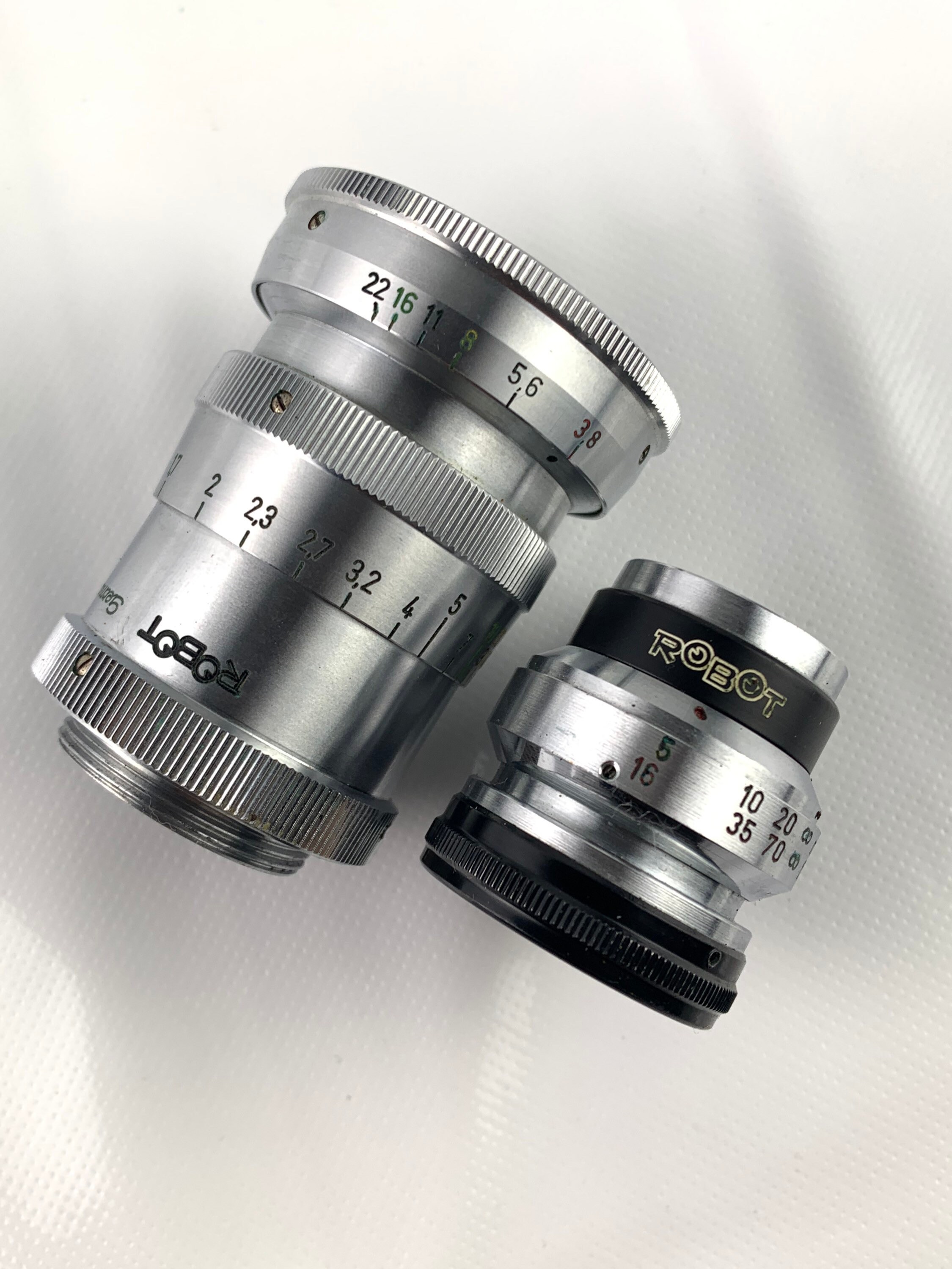 Schneider Kreuznach Tele Xenar 75 mm f/3.8 レンズ（ビュー