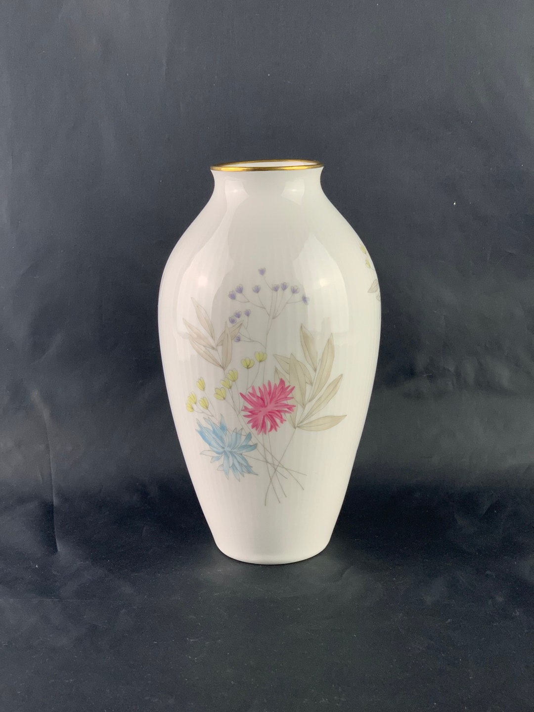 Mid Century, Thomas Vase, Floral Vase, Porcelain Vase, German Vase