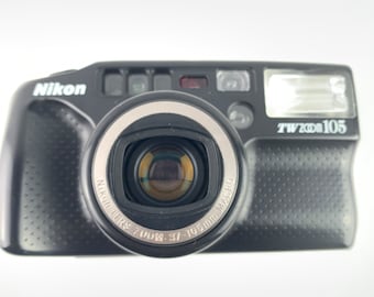 ビンテージ Nikon TW Zoom 105: ワールドタイム デイトバック 35 mm