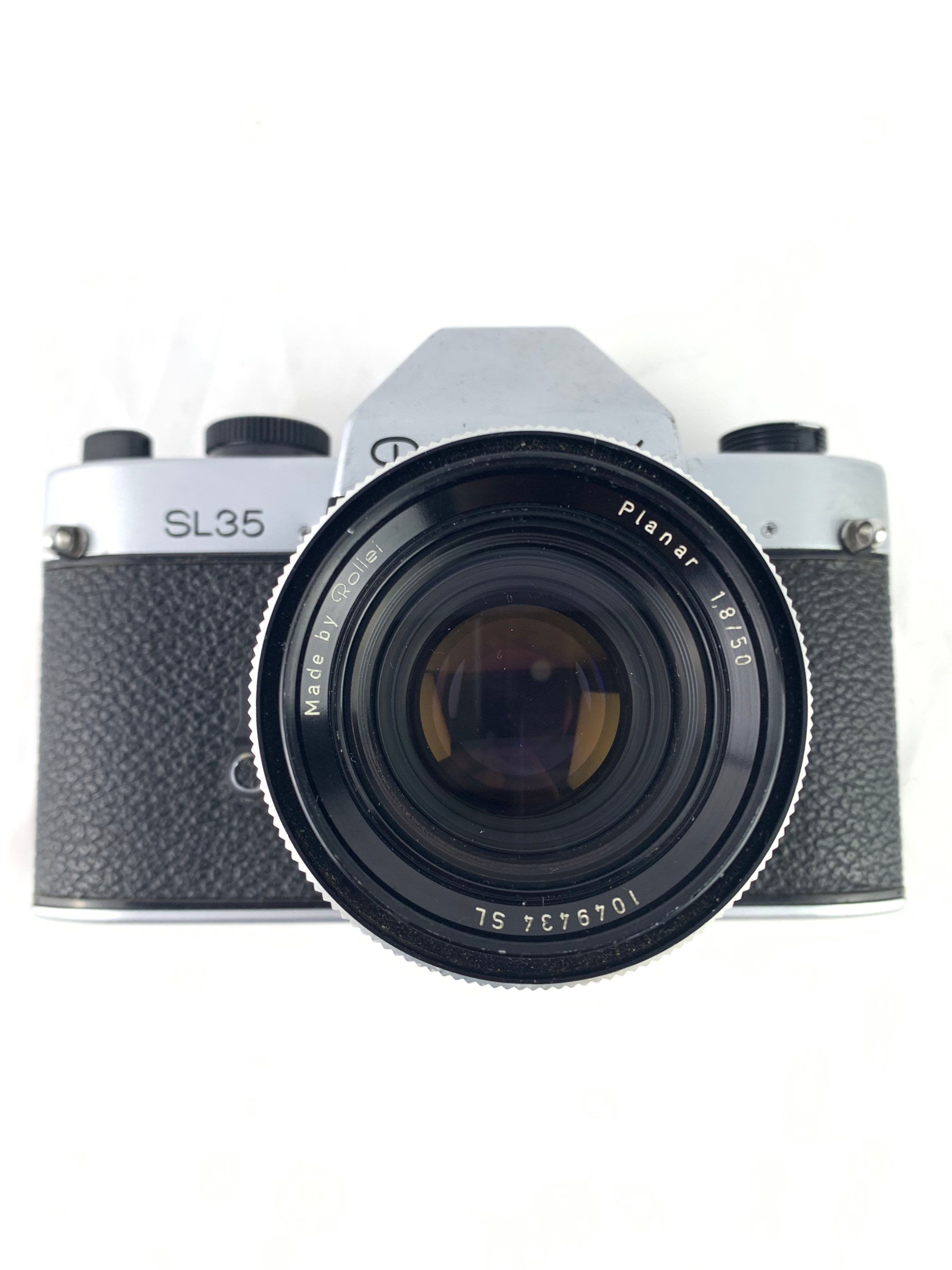 Rollei SL35 フィルム一眼レフカメラ 中古】Rollei ローライ ROLLEIFLEX SL35 シルバー フィルム一眼
