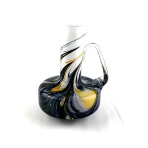 Mid Century vase, Carlo Moretti, Murano glass, Vintage glass vase, , Italian vase, Retro vase, Art glass, home and living, home decor, Vases