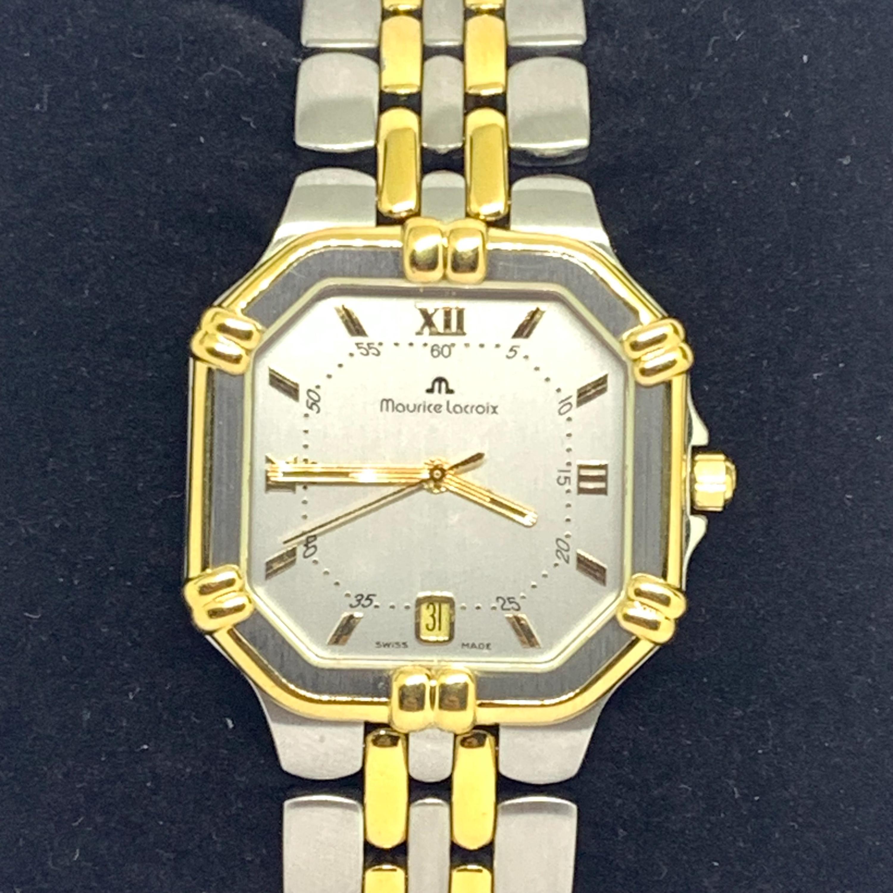Vintage Luxury Maurice Lacroix Calypso Quartz Watch: Swiss Made - Etsy