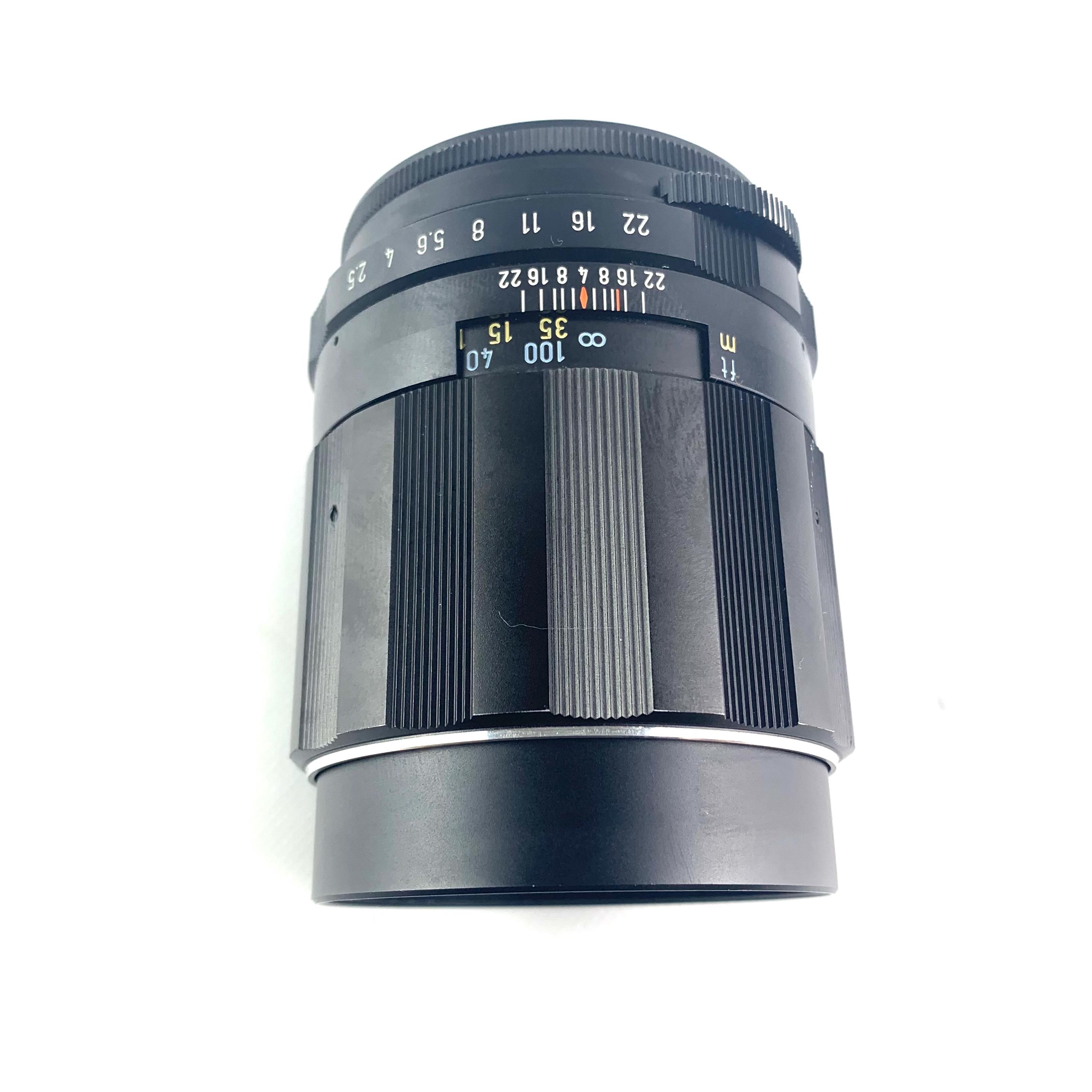 Super Takumar 2.5/135 mm ビンテージレンズ: 6枚構成の日本仕様 M42