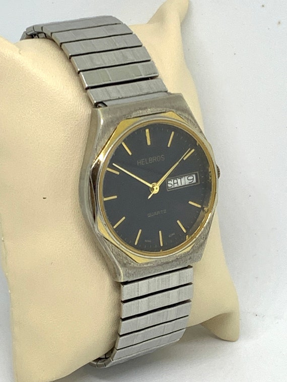 Vintage watch, Helbros Quartz mens watch, fashion… - image 3