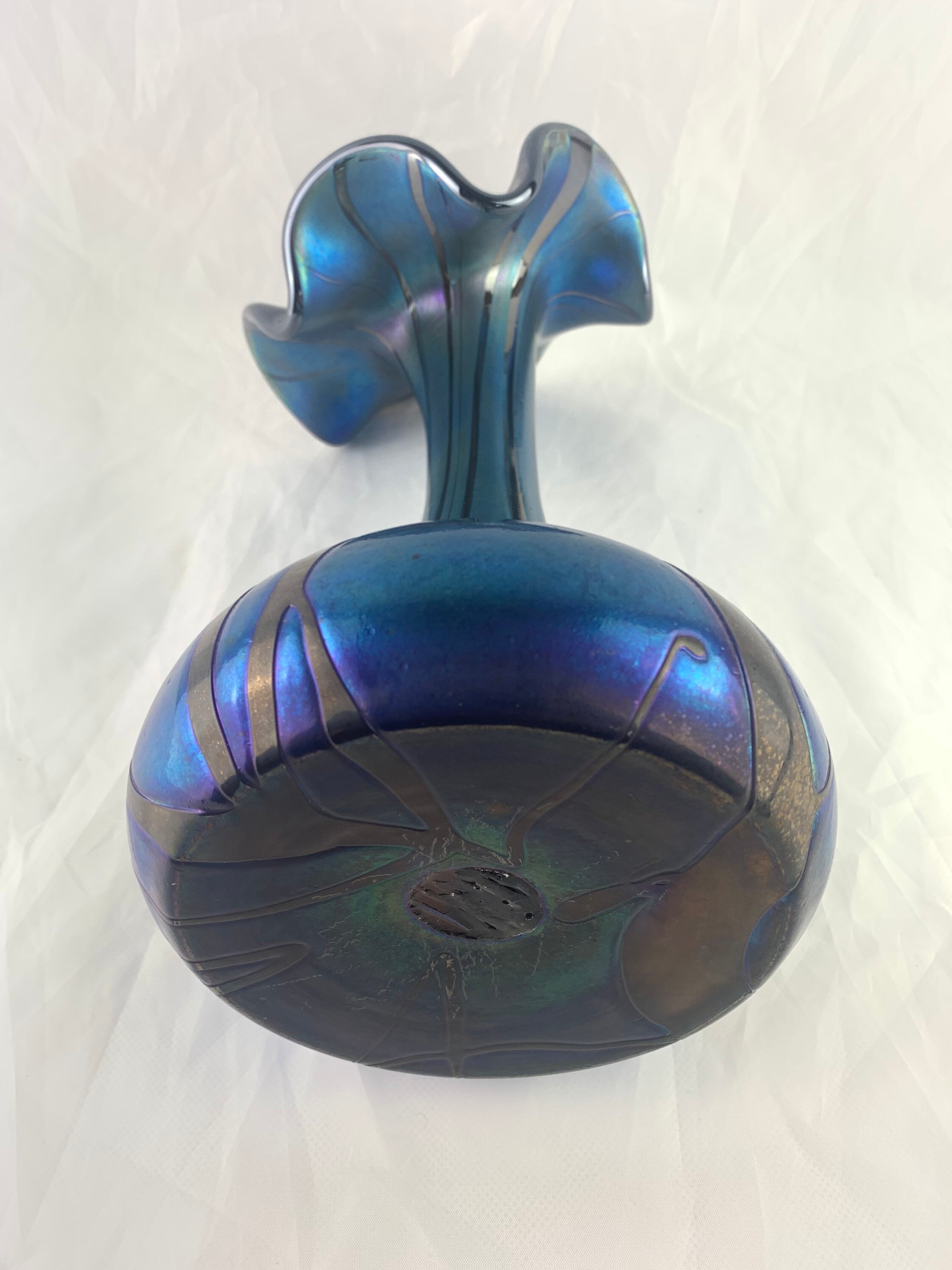 Vase Droit Transparent - La Soufflerie - Verre recyclé soufflé bouche