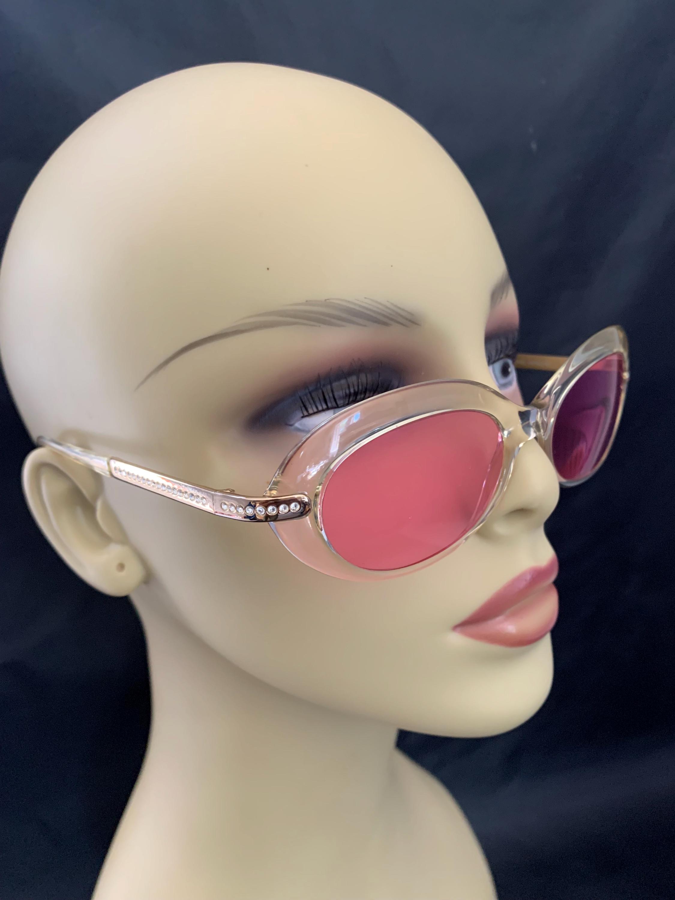 Vintage DANIEL SWAROVSKI SUNGLASSES MADE WITH THE FINEST CRYSTALS Women main image 4