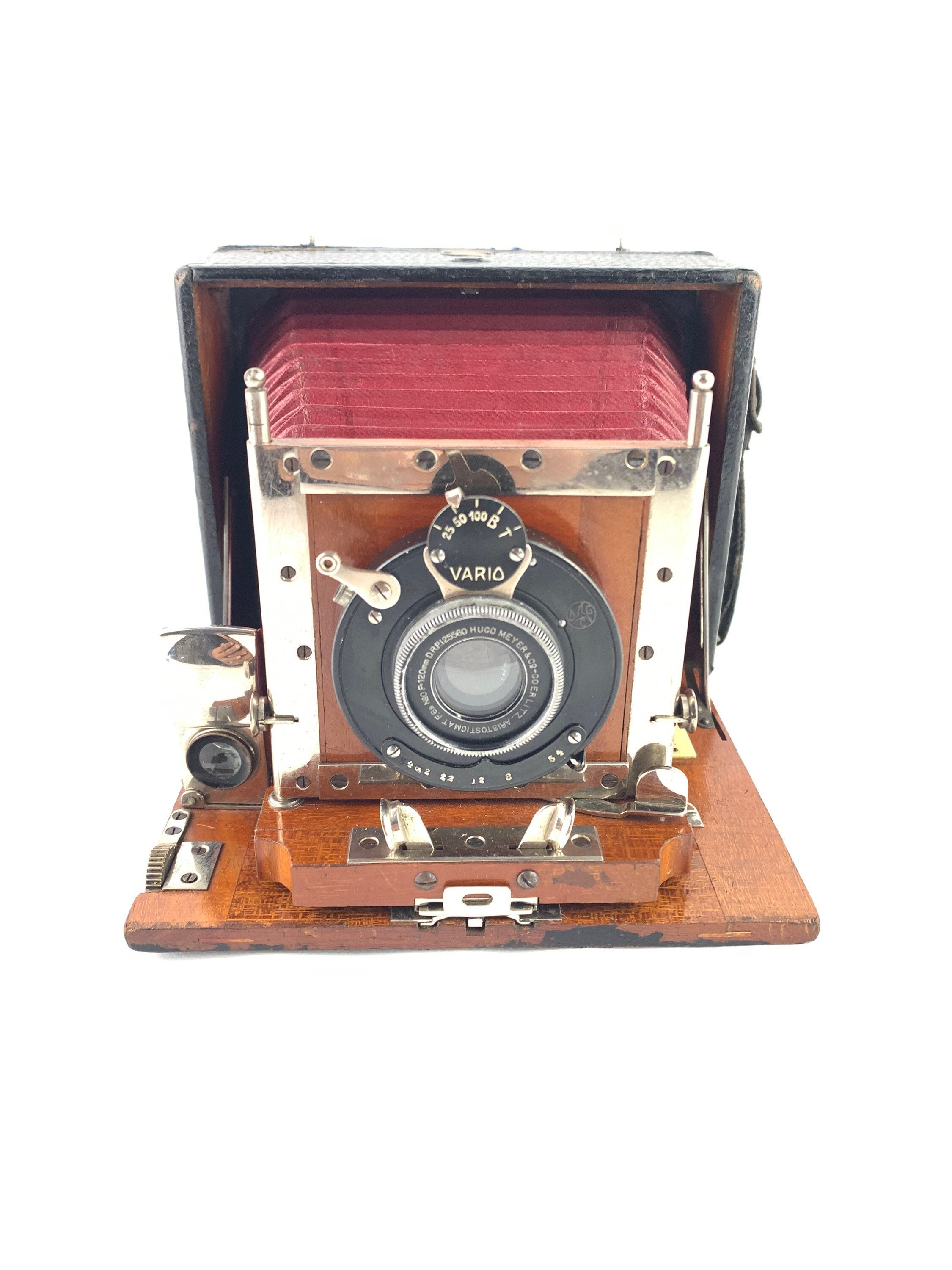 Rare Antique Ernemann Union 9x12 Plate Camera: German Collectible