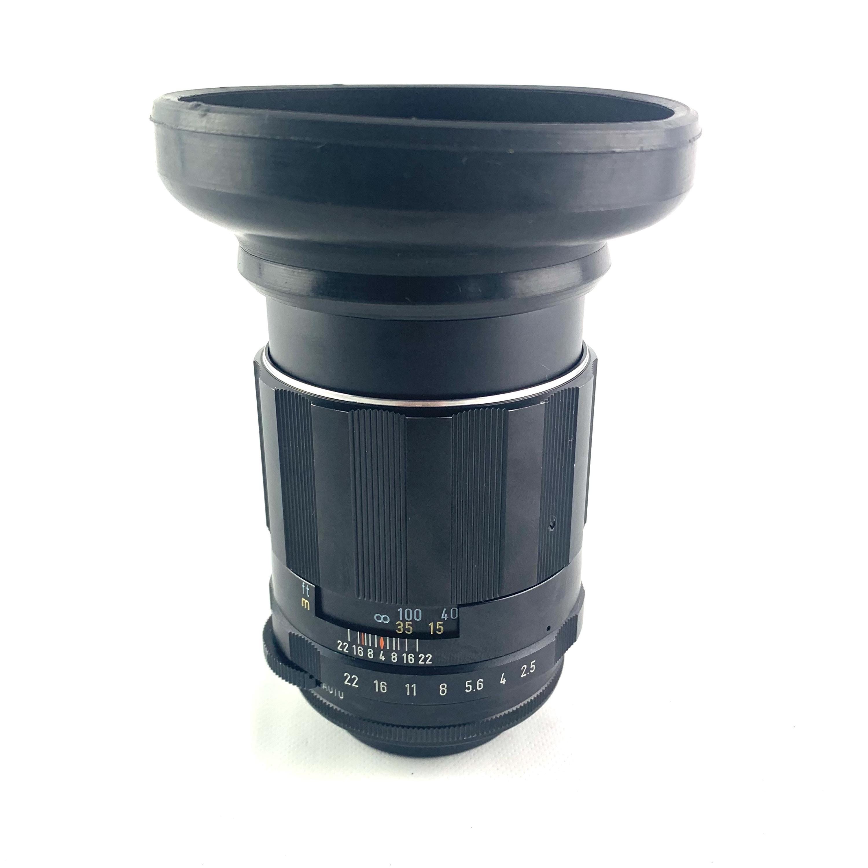 Super Takumar 2.5/135 mm ビンテージレンズ: 6枚構成の日本仕様 M42