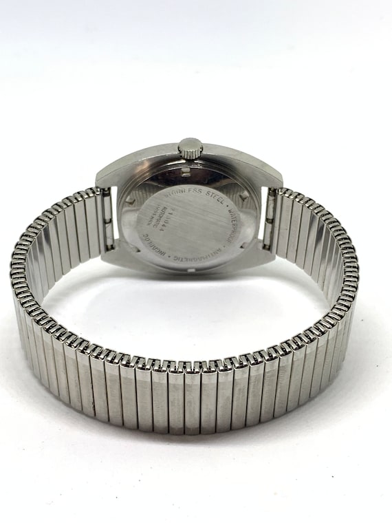 Montre Bracelet Vintage BWC AUTOMATIC 25 - Réf. 753111 - Années 1970 - État Neuf - Marque LIP - Occasion Rare