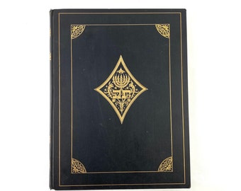 Vintage German Babylonian Talmud Selections: Judaica Book, 1924