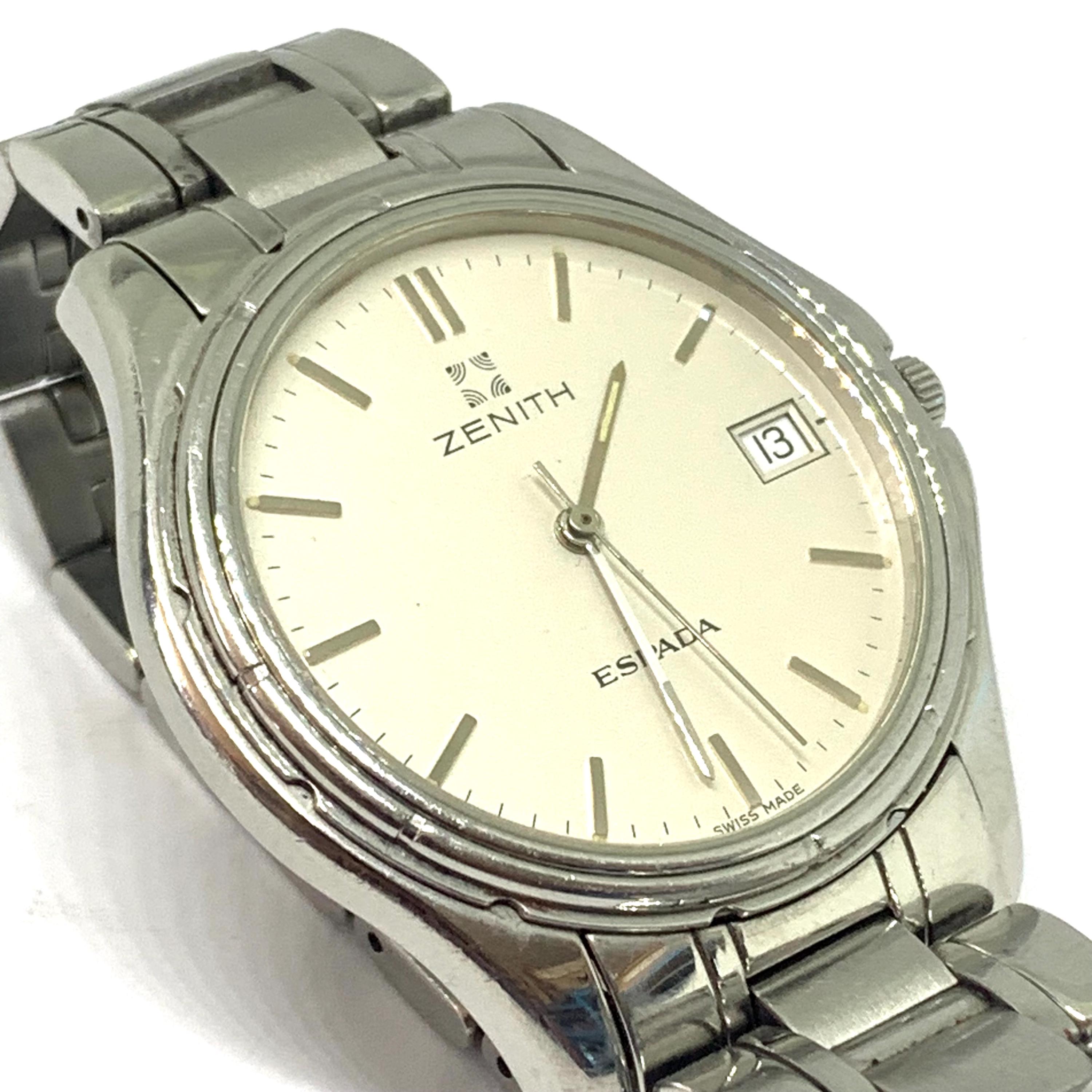 Vintage Zenith Espada Quartz Watch - Swiss Made Gents Watch - Etsy