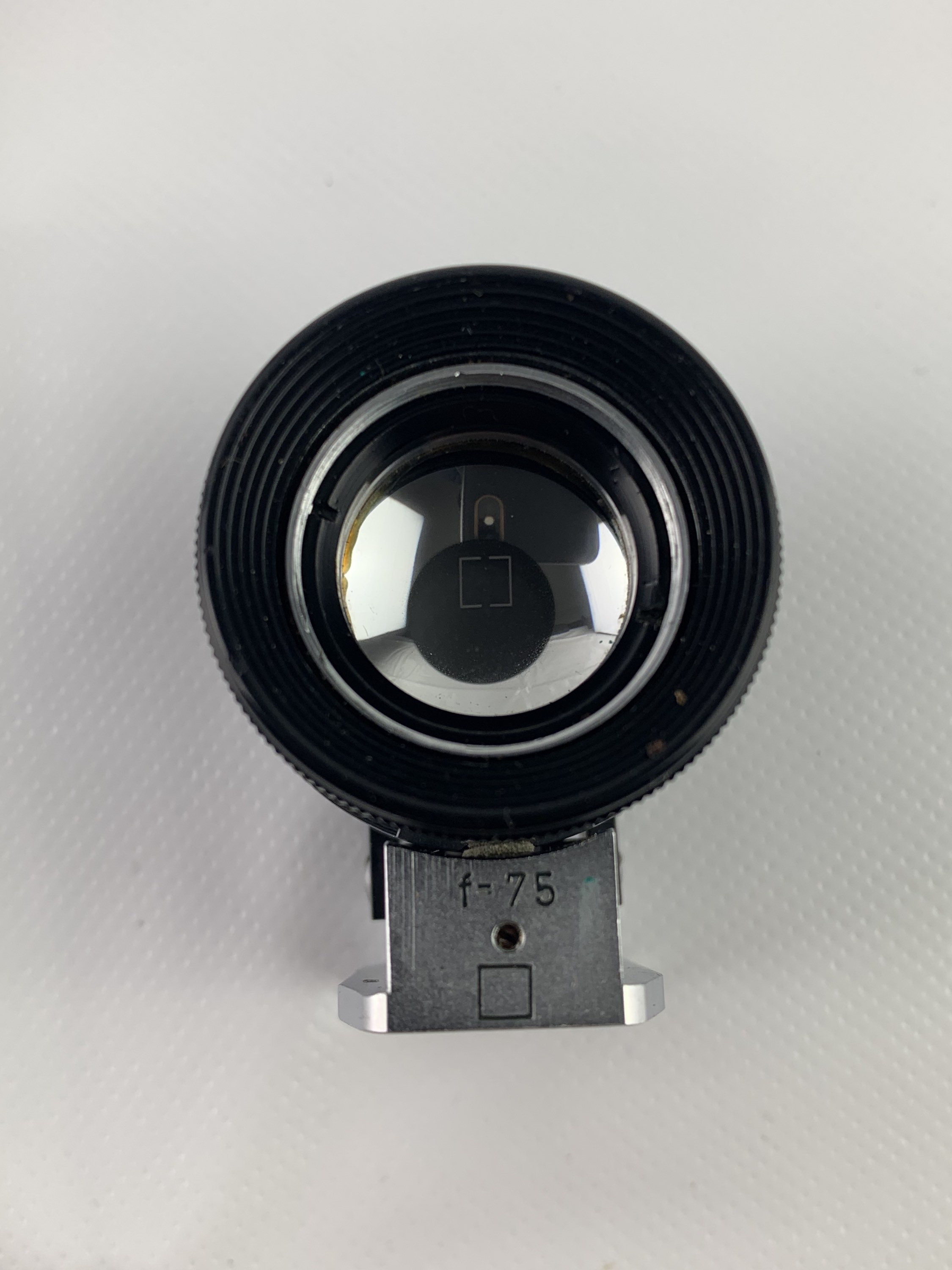 Schneider Kreuznach Tele Xenar 75 mm f/3.8 レンズ（ビュー