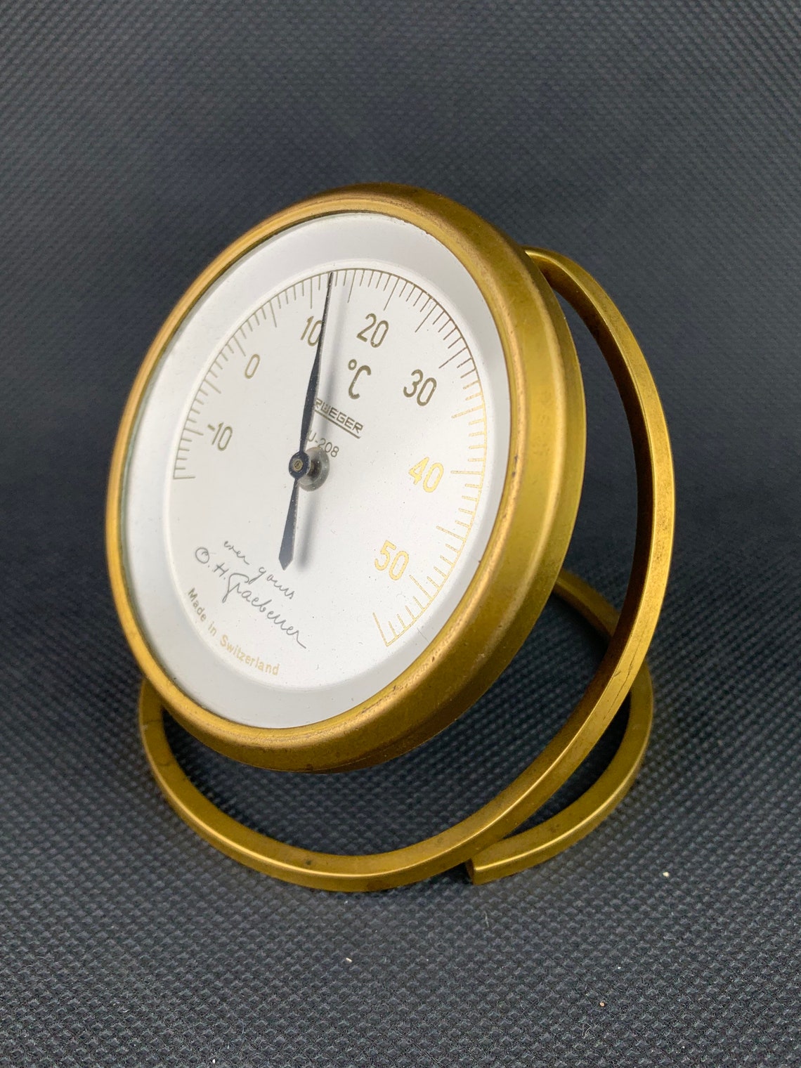 Rare Rueger thermometer Vintage thermometer Swiss Etsy