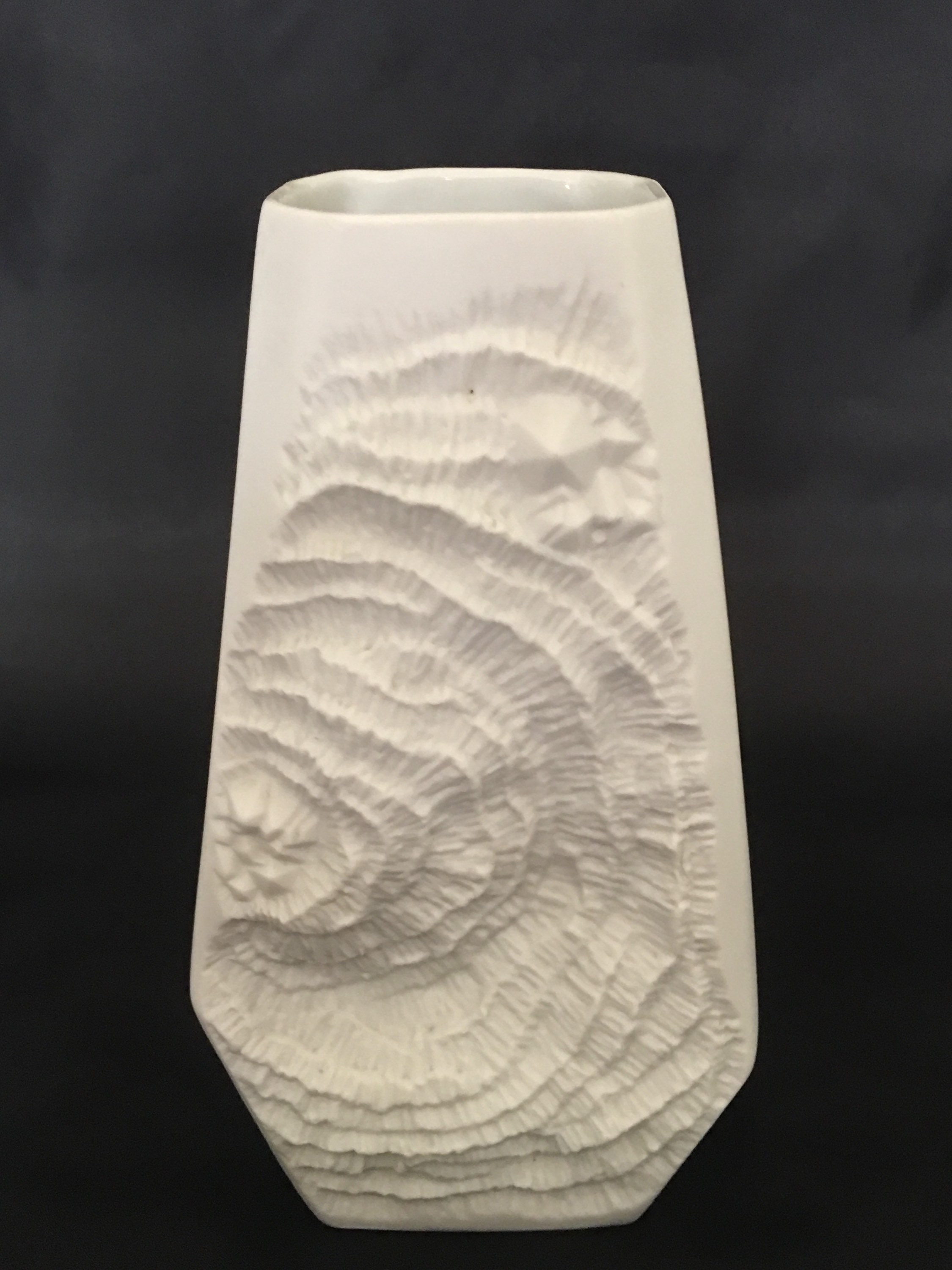 Rock Vase Kaiser Vase Fossil Vase 1970s Vase Ammonite Etsy