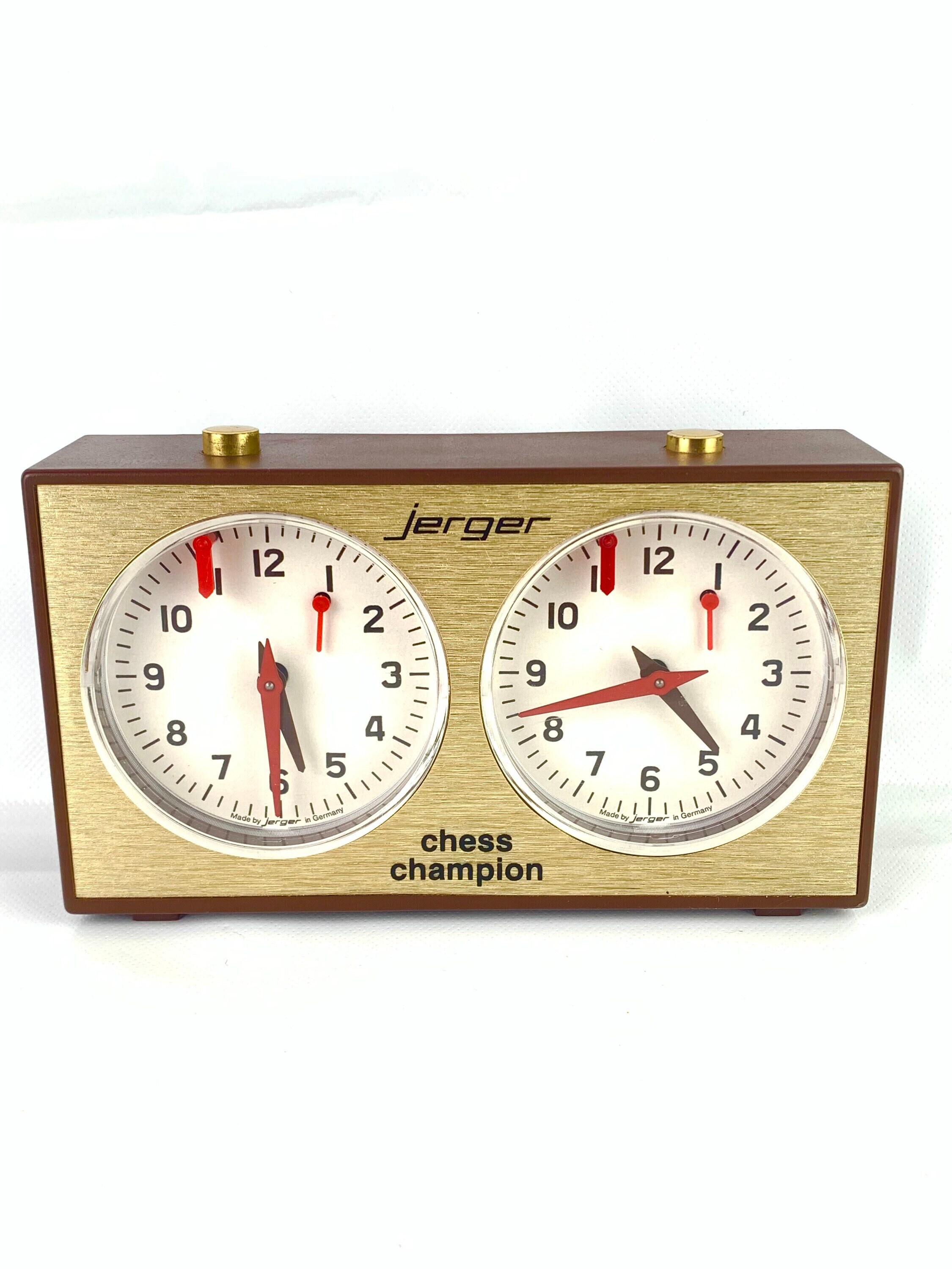 Vintage Chess Clock, Jerger Chess Champion, Vintage Clock