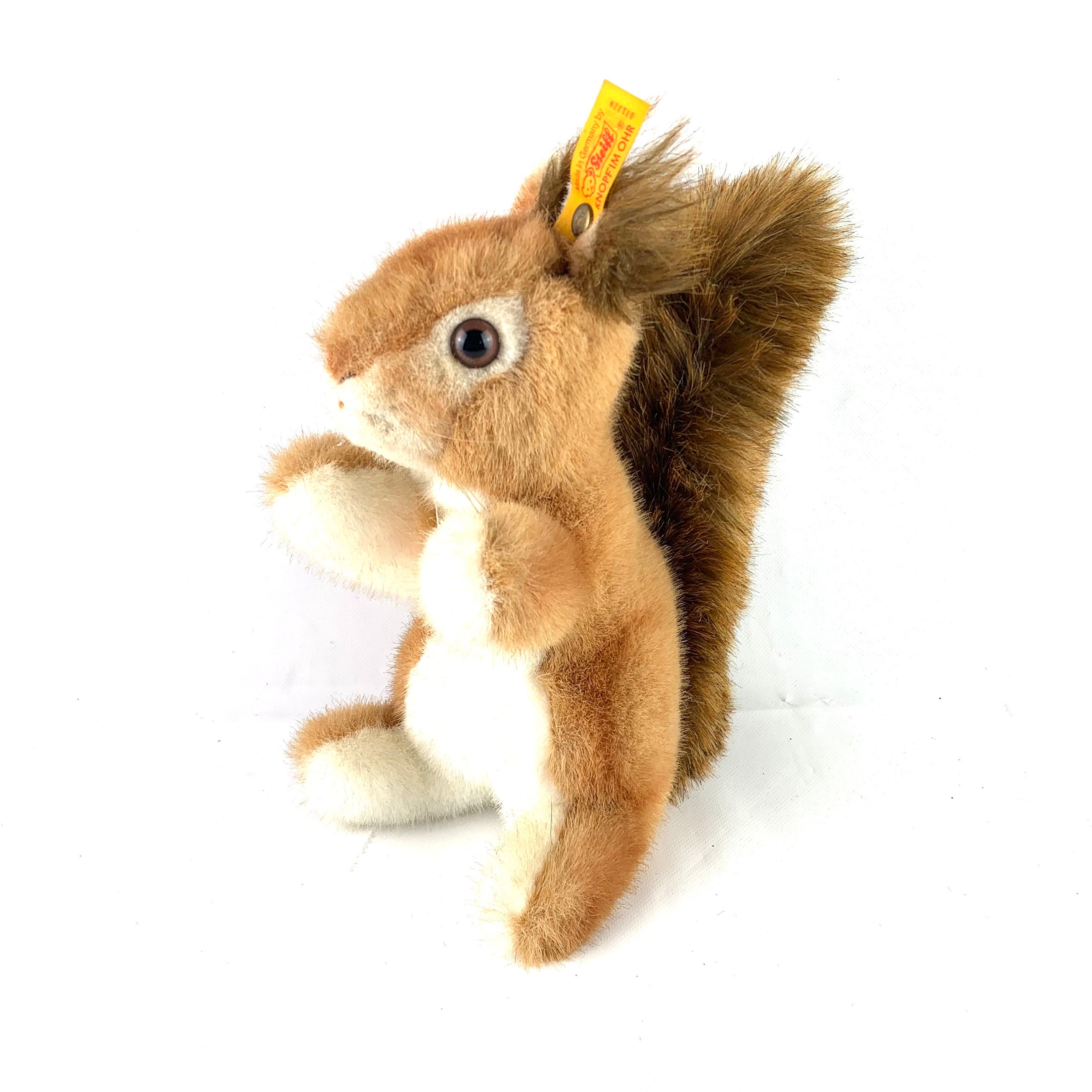 Steiff Ricky Squirrel 2030/20 Button & Tag | Jadees Antique