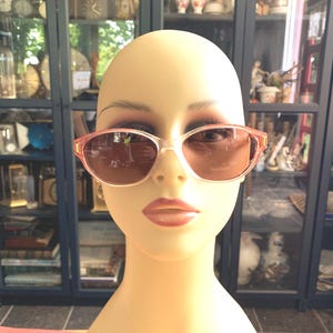 Vintage Carl Zeiss Rosa Celluloid Sonnenbrillen - Retro Designer Frames