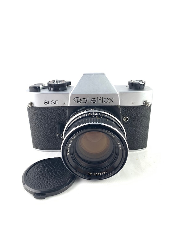 ヴィンテージ ローライフレックス SL35 カメラ: 35 mm フィルム一眼
