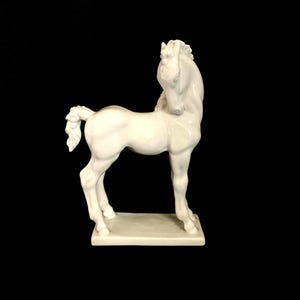 Rosenthal Foal, vintage porcelain, porcelain foal, animal figurine, German mid century, collectable horse, Art and Collectibles, figurines