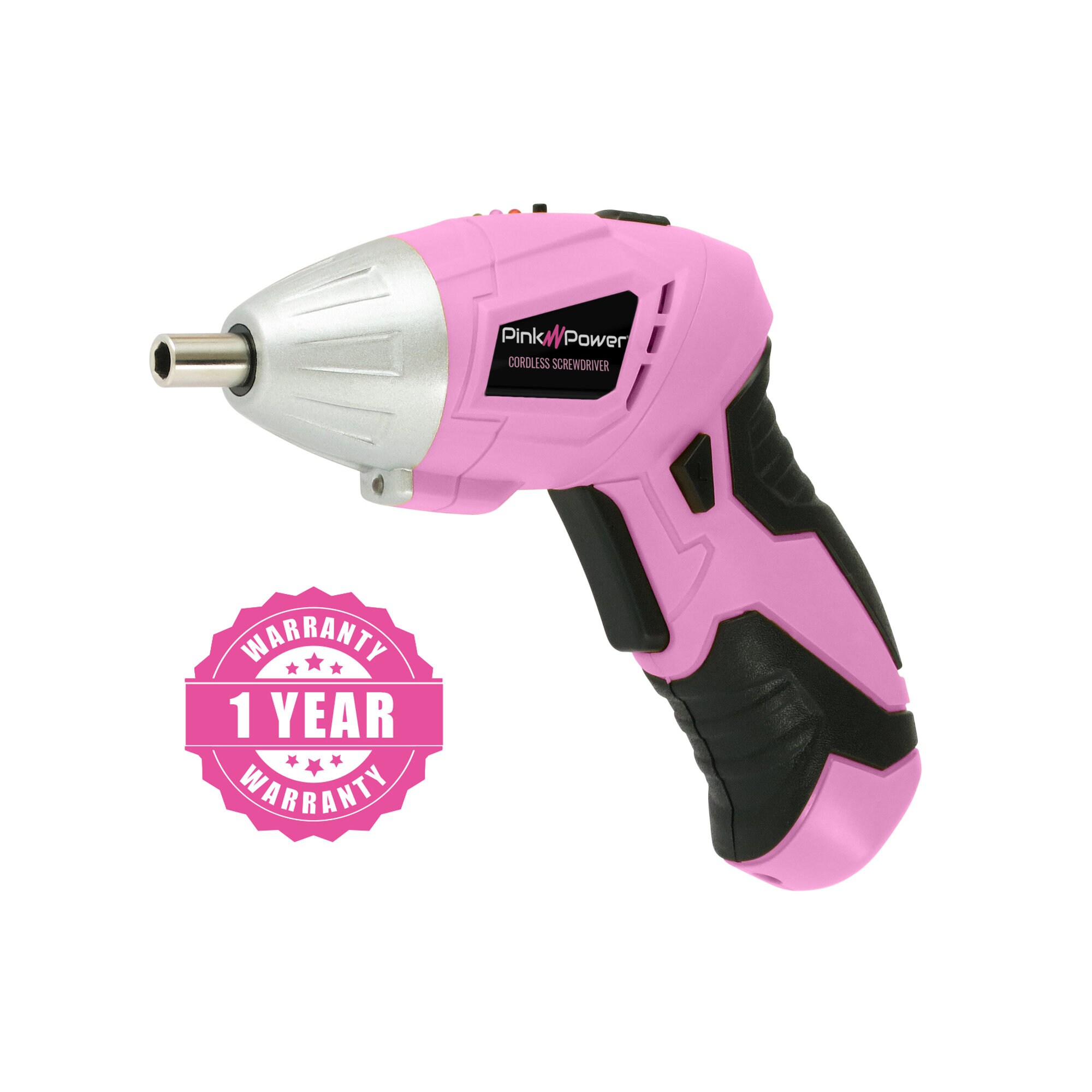 Pink Power Cordless Electric Screwdriver and Bit Set for Etsy