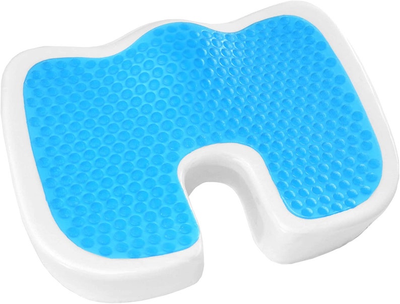 Plixio Memory Foam Seat Cushion with Cover and Cooling Gel for Etsy