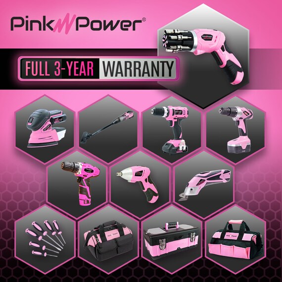 Pink power screwdriver new arrivals