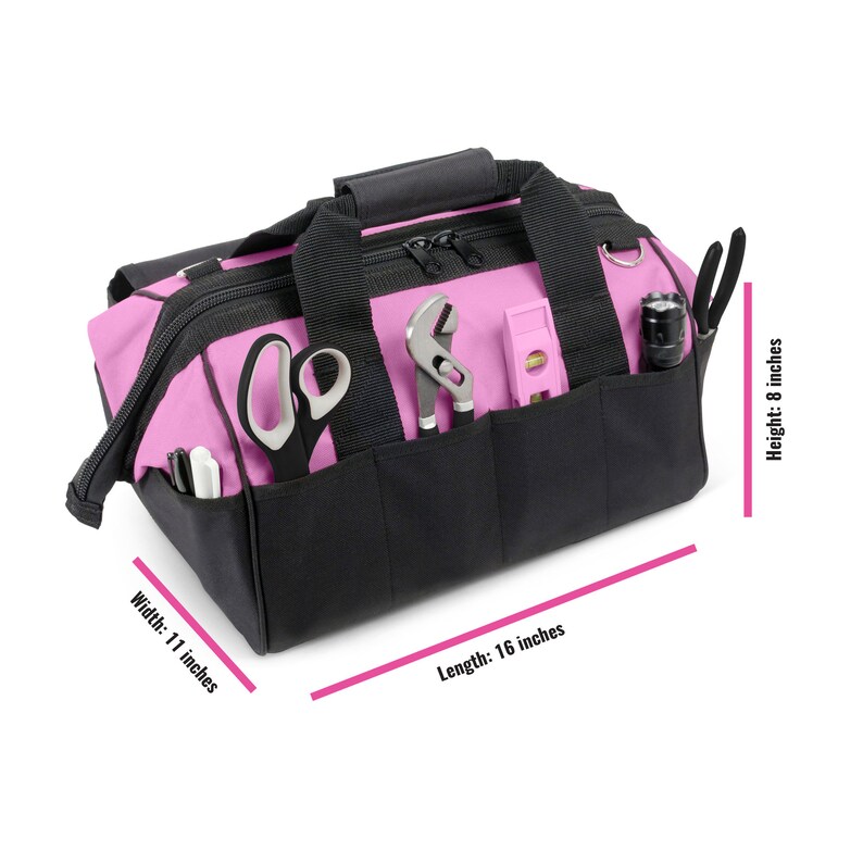 Pink Power Pink Tool Bag for Women 16 Tool Tote Bag W/ Etsy