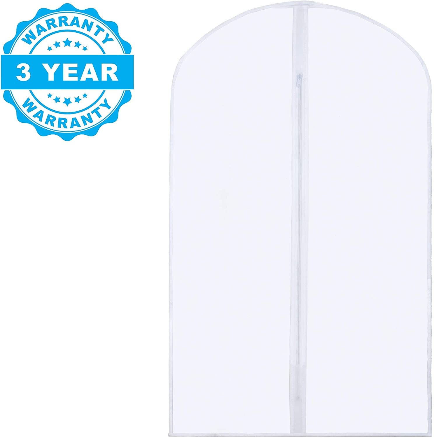 10 Pack Clear Plastic Hanging Garment Bags for Clothes Storage Etsy