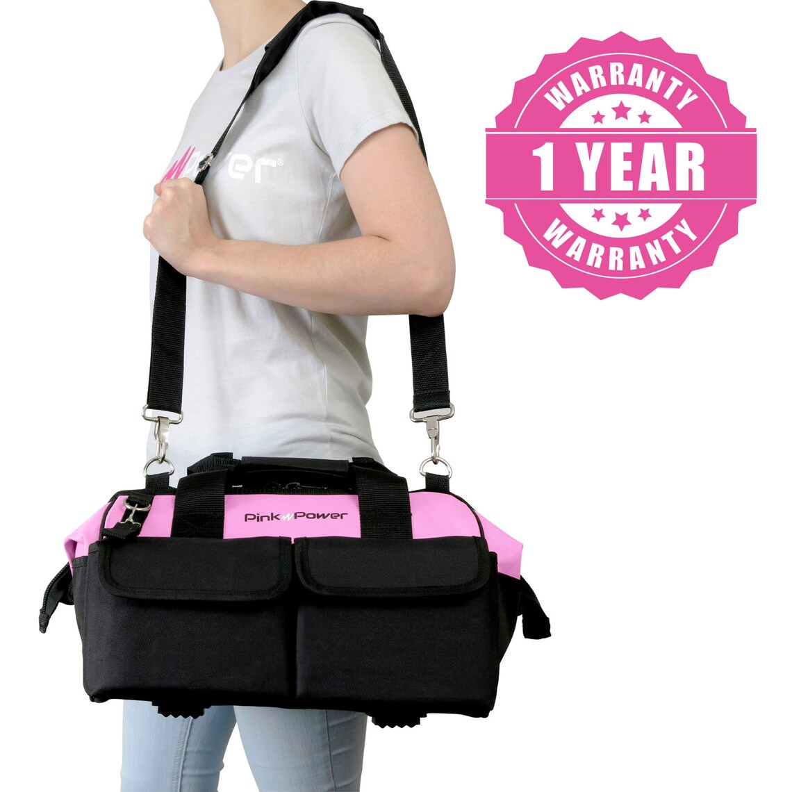 Pink Power Pink Tool Bag for Women 16 Tool Tote Bag W/ Etsy