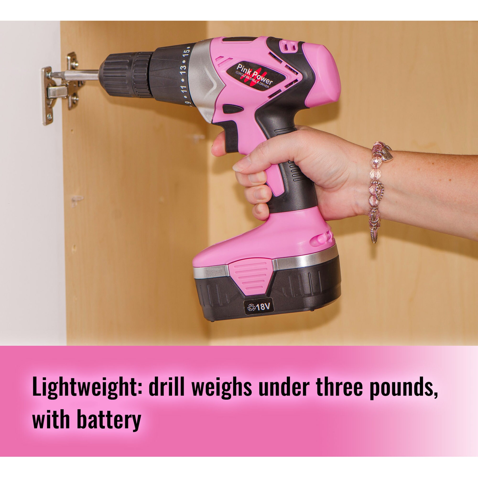 Pink cordless drill outlet