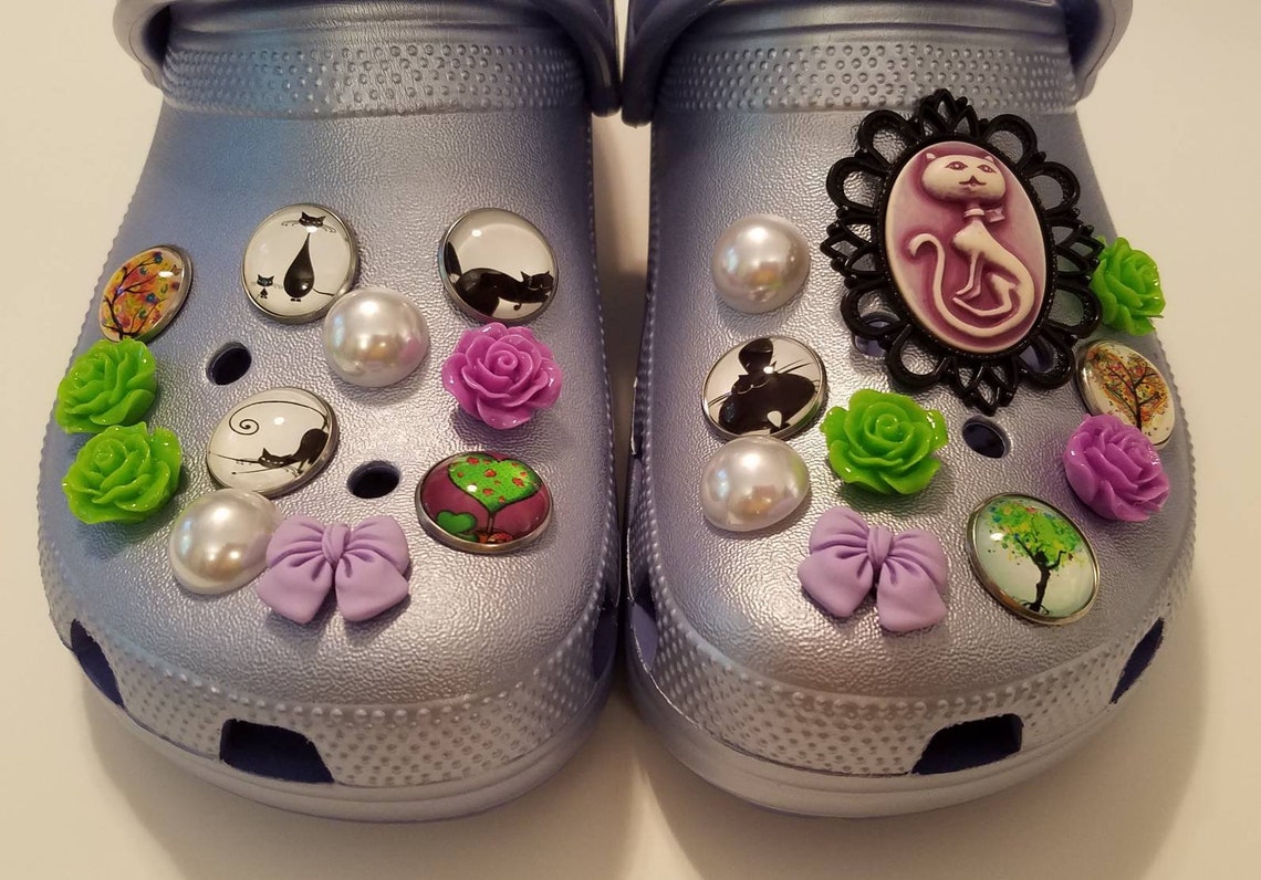 cat croc charms