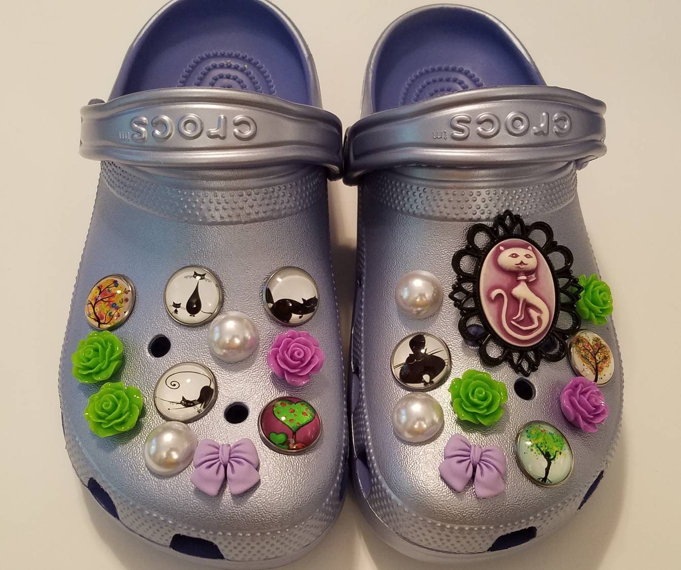 cat croc charms
