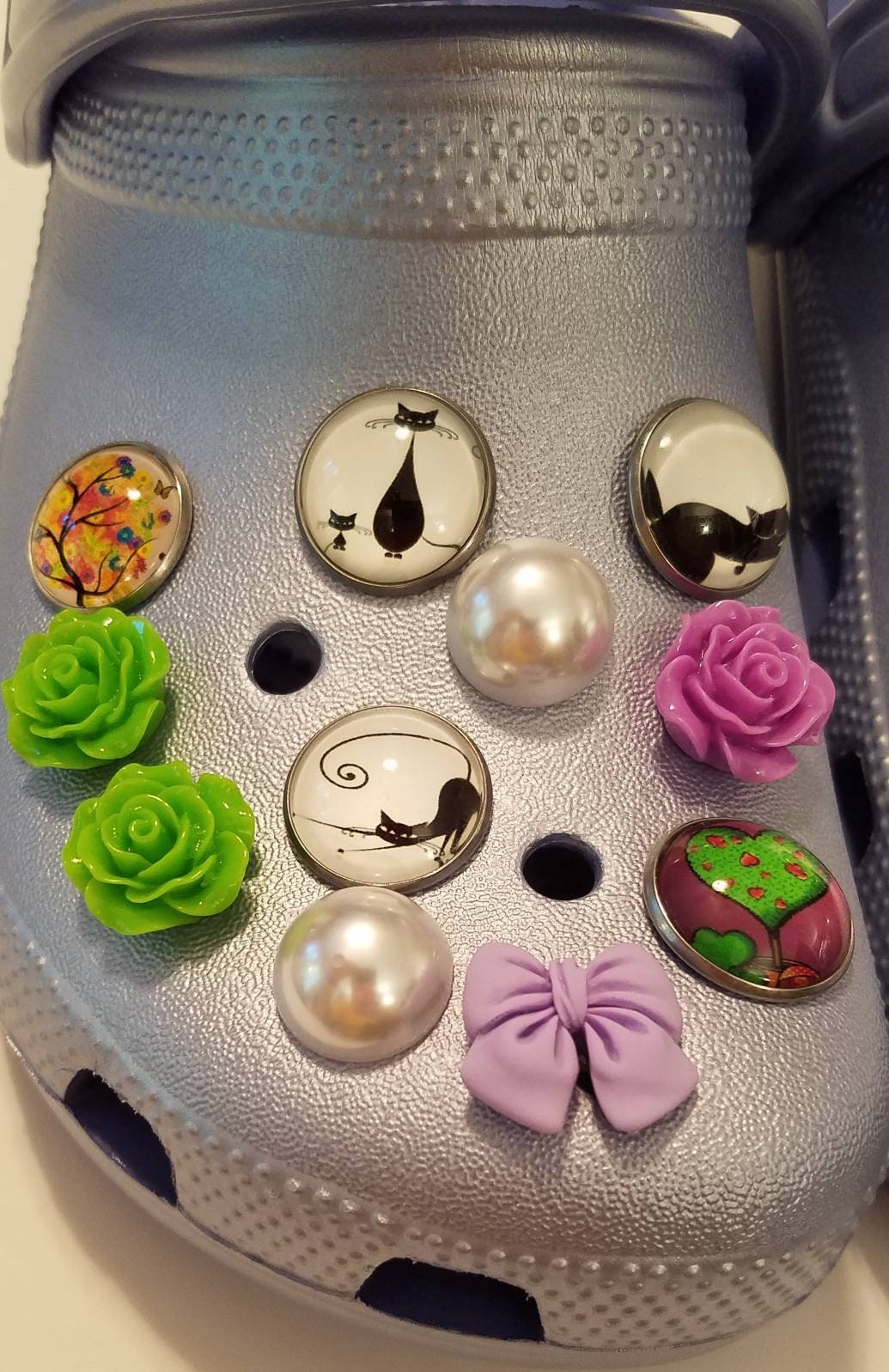 cat croc charms