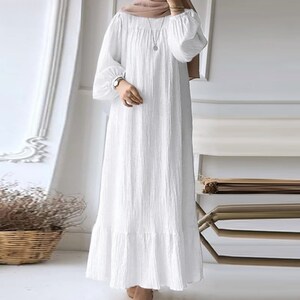 Women Abaya, Modest Muslim Dress, Islamic Palestine Clothing, Eid Dress, Ramadan Dress, Open Abaya, Kaftan Dress,Abaya Slip Dress,Islam Robe